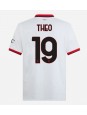 AC Milan Theo Hernandez #19 Venkovní Dres 2024-25 Krátký Rukáv